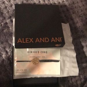 Never opened Alex and Ani bracelet.